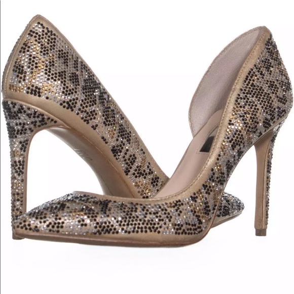 sparkly cheetah heels